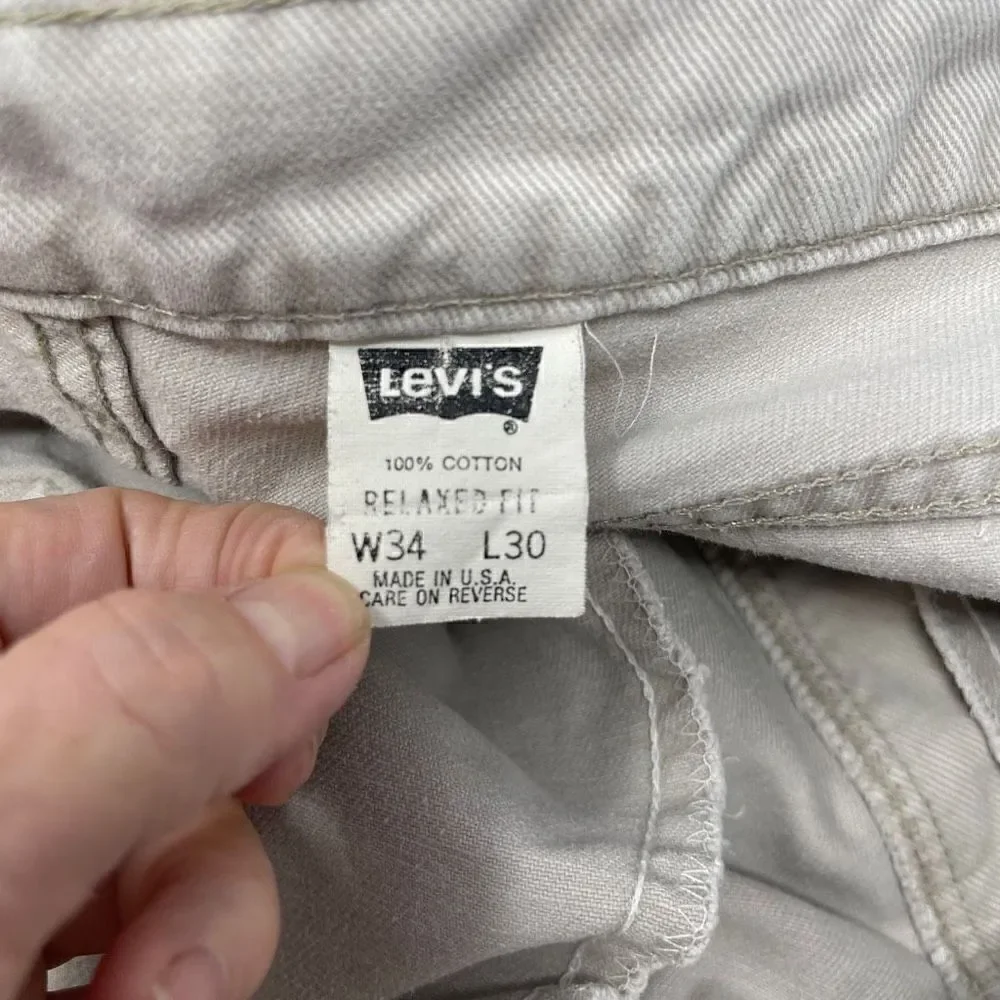 Levi's Vintage 540 Relaxed Fit 34x32 Made in USA